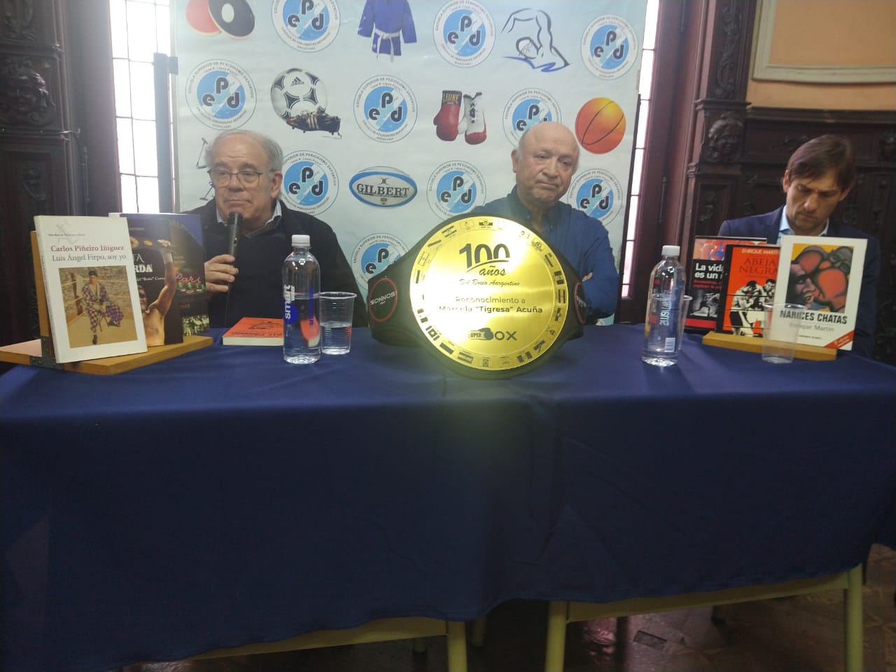 Daniel Guiñazu, Enrique Martín y Andrés Vázquez